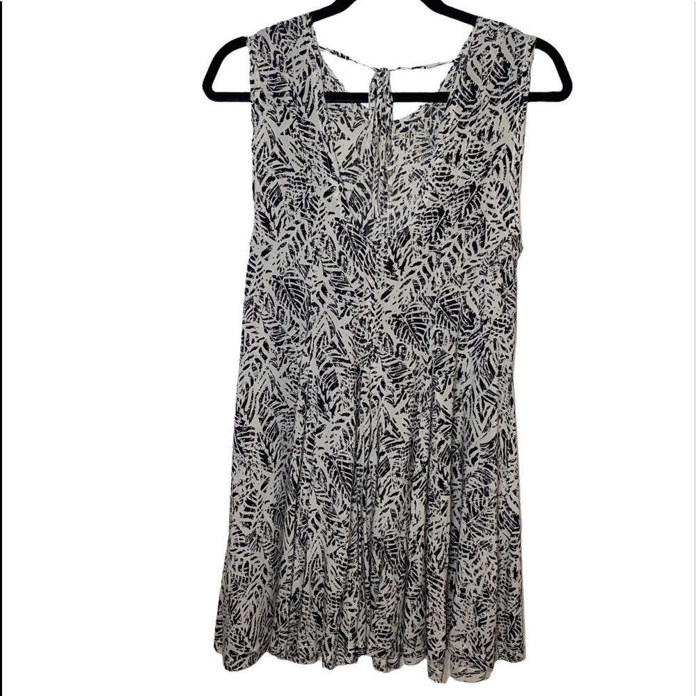 Ecote Black and White‎ Boho Pattern Sundress